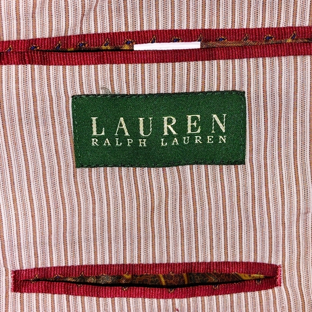 RALPH LAUREN SUIT JACK LG MODERN STYLE LOOK HOT